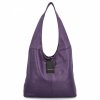 Uniwersalne Torebki Damskie Shopper Bag firmy Hernan HB0141 Ciemno Fioletowa