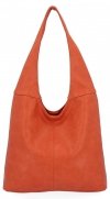 Uniwersalne Torebki Damskie Shopper Bag firmy Hernan HB0141 Pomarańczowa
