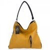 Uniwersalna Torebka damska Shopper Bag XL firmy Hernan HB0170 Żółta