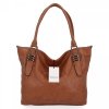 Torebka Damska Shopper Bag XL firmy Hernan HB0397 Ruda