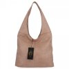 Uniwersalne Torebki Damskie Shopper Bag firmy Hernan HB0141 Pudrowy Róż