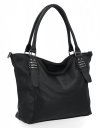 Torebka Damska Shopper Bag XL firmy Hernan HB0397 Czarna