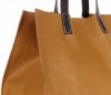 Praktyczne Torebki Skórzane 2 w 1 Shopper z Listonoszką firmy Genuine Leather Ruda