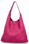 Torebka Damska Shopper Bag XL z Kosmetyczką firmy Herisson H8801 Różowa