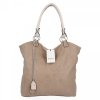 Torebka Uniwersalna Shopper Bag Hernan HB0150 Ciemno Beżowa