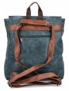 Plecak Damski w Stylu Vintage firmy Herisson 17B336 Morski