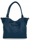 Torebka Damska Shopper Bag XL firmy Hernan HB0397 Morska