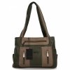 Torebka Damska Shopper Bag firmy Hernan 3892-1 Zielona/Ziemista