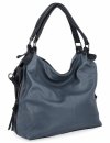 Torebka Uniwersalna Shopper Bag Hernan HB0150 Jasno Niebieska/Czarna