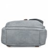 Duży Plecak Damski w stylu Vintage firmy Herisson 1502A512 Jasno Szary