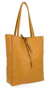 Uniwersalna Torebka Damska Shopper Bag XL Hernan HB0253 Żółta