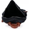 Uniwersalny Plecak Damski XL firmy Herisson 1602L2054 Czarny/Brązowy