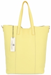 Vittoria Gotti Firmowy Shopper Made in Italy z Kosmetyczką Limonka