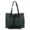 Torebka Damska Shopper Bag firmy Hernan HB0192-1 Butelkowa Zieleń