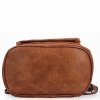 Miejski Plecak Damski firmy Herisson 1552L2043 Rudy