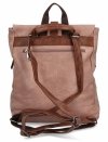 Plecak Damski Vintage XL firmy Herisson 1652H2023-11 Brudny Róż