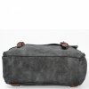 Plecak Damski w Stylu Vintage firmy Herisson 17B336 Szary
