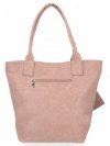 Torebka Damska firmy Hernan Shopper Bag XL Brudny Róż