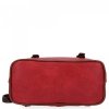 Modny Plecak Damski Vintage firmy Herisson 1552L2047 Czerwony