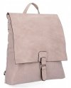 Stylowy Plecak Damski Vintage XL firmy Hernan HB0349 Pudrowy Róż