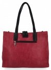 Torebka Damska Shopper Bag firmy Hernan HB0192-1 Bordowa