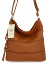 BEE BAG Uniwersalne Listonoszki Damskie XL Celine Ruda