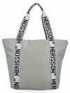 Modna Torebka Damska Shopper Bag firmy Herisson 1502H431 Jasno Zielona