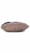 GEANȚĂ DIN PIELE tip poștaș Genuine Leather maro pământiu L5127