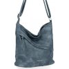 GEANȚĂ DE DAMĂ tip poștaș BEE BAG indigo 0852L84