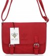 GEANȚĂ DE DAMĂ tip poștaș BEE BAG roșu 1002S2024