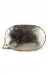 GEANȚĂ DIN PIELE shopper bag Vittoria Gotti auriu V803
