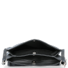 GEANȚĂ DIN PIELE tip poștaș Vittoria Gotti negru V556134