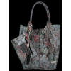 GEANȚĂ DIN PIELE shopper bag Vittoria Gotti negru VG91