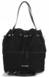 GEANȚĂ DE DAMĂ shopper bag Vittoria Gotti negru V1005