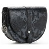 GEANȚĂ DIN PIELE tip poștaș Vittoria Gotti negru V5751COCO