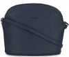 GEANȚĂ DIN PIELE tip poștaș Genuine Leather bleumarin E4098
