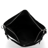 GEANȚĂ DIN PIELE universală Genuine Leather negru 5577C