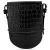 GEANȚĂ DIN PIELE universală Vittoria Gotti negru V6336