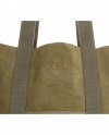 GEANȚĂ DIN PIELE shopper bag Vittoria Gotti verde V8252