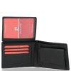portofel bărbătesc Pierre Cardin negru 8806LUKAS07