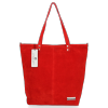 GEANȚĂ DIN PIELE shopper bag Vittoria Gotti roșu VG41