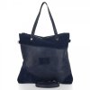 GEANȚĂ DIN PIELE shopper bag Roberto Ricci bleumarin 18128