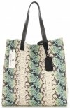 GEANȚĂ DE DAMĂ shopper bag Vittoria Gotti albastru V0002