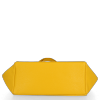 GEANȚĂ DIN PIELE shopper bag Genuine Leather galben 1158