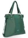 GEANȚĂ DE DAMĂ shopper bag BEE BAG verde de sticlă 1852A557