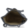 GEANȚĂ DIN PIELE shopper bag Vittoria Gotti gri VG41