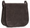 GEANȚĂ DIN PIELE tip poștaș Genuine Leather gri 0003