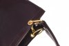 GEANȚĂ DIN PIELE cufăr Genuine Leather ciocolatiu 1000