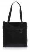 GEANȚĂ DIN PIELE clasică Genuine Leather negru J6088