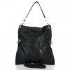 GEANȚĂ DIN PIELE shopper bag Vera Pelle negru 25